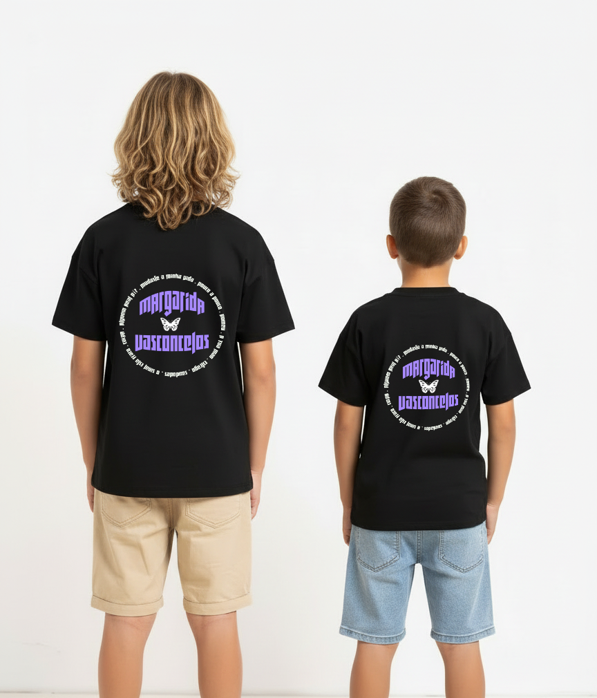 T-shirt Estilo Oversized (Produto Oficial - Margarida Vasconcelos)